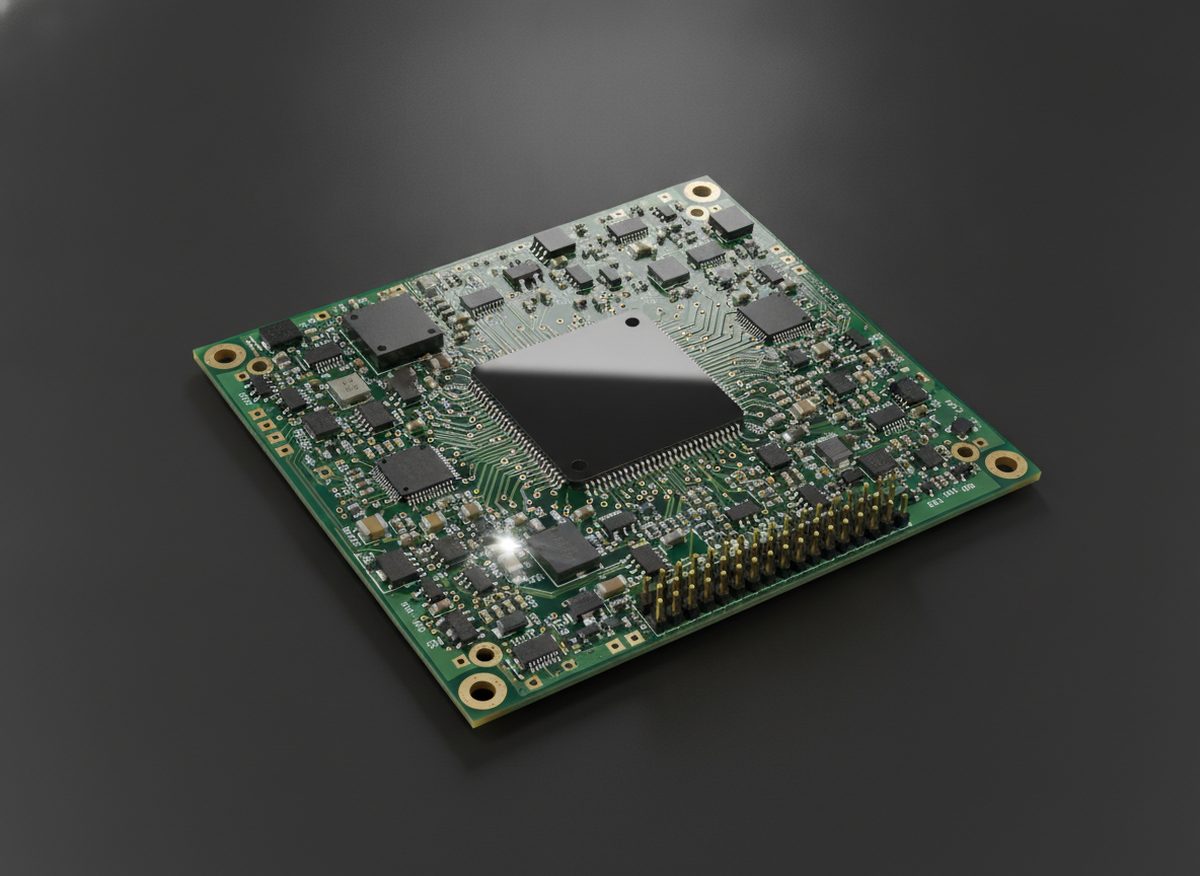 Populated printed circuit board assembly